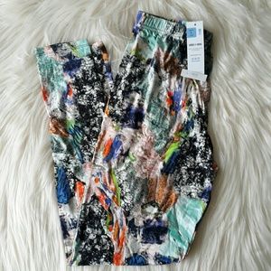 Watercolor Abstract Art Leggings